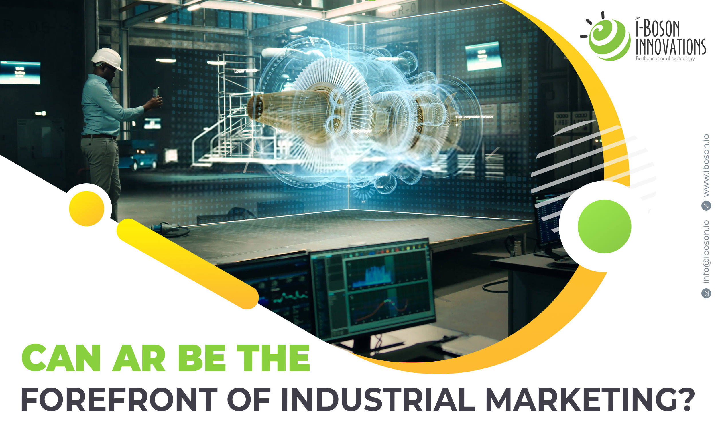 Augmented reality is the forefront of industrial marketing
                        